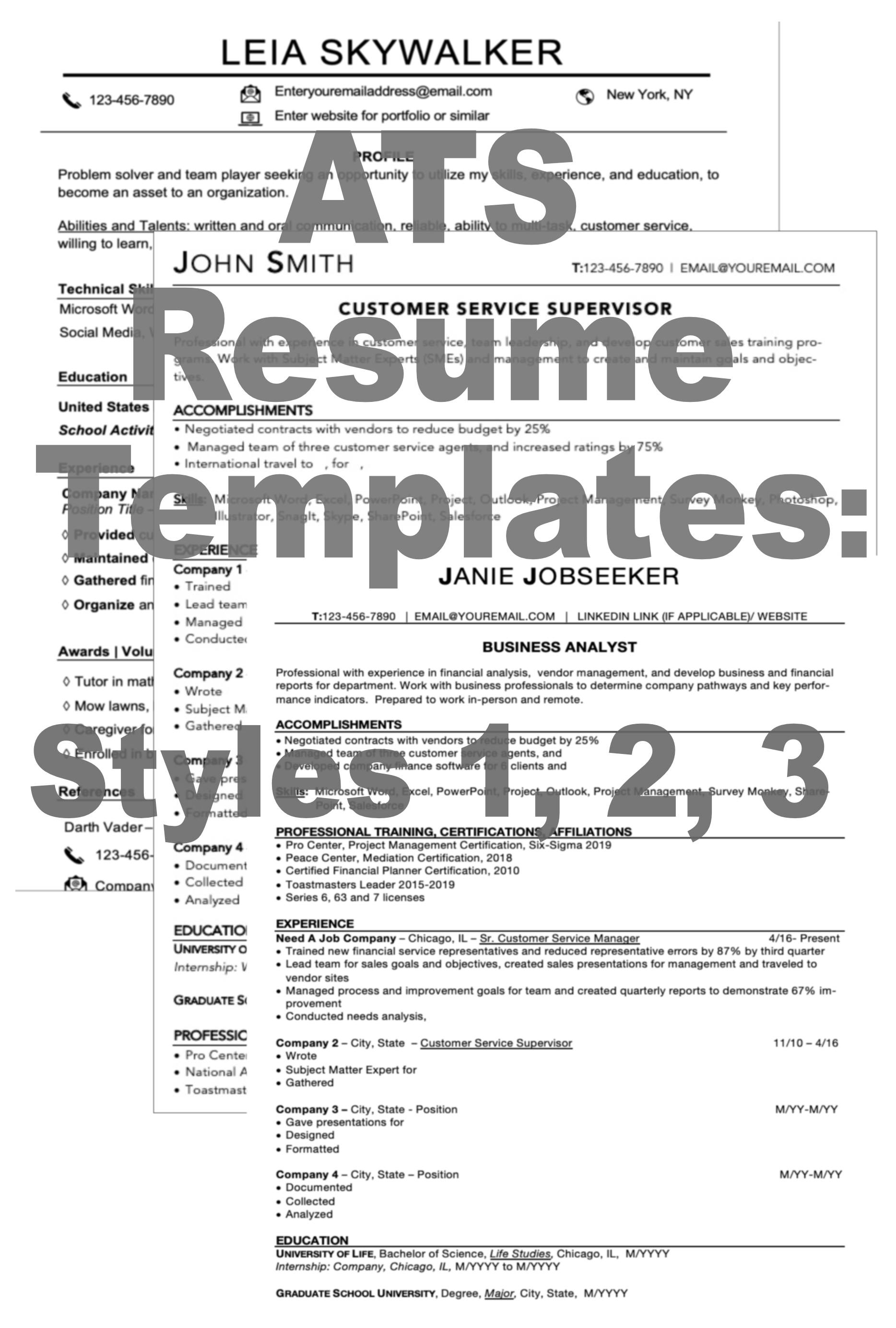 ats resumes and cv resume templates are needed to get job interviews.  Along with a professional resume, be prepared with an interview thank you email, and letter of recommendation, and know how to write a two-week notice, how to write a cover letter, how to write a letter of resignation, and know the difference between a cv vs resume
